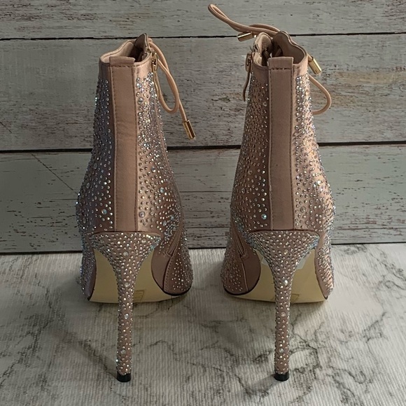 Shakira By Lady Couture High Heel Open Toe Rhinest - Picture 5 of 10